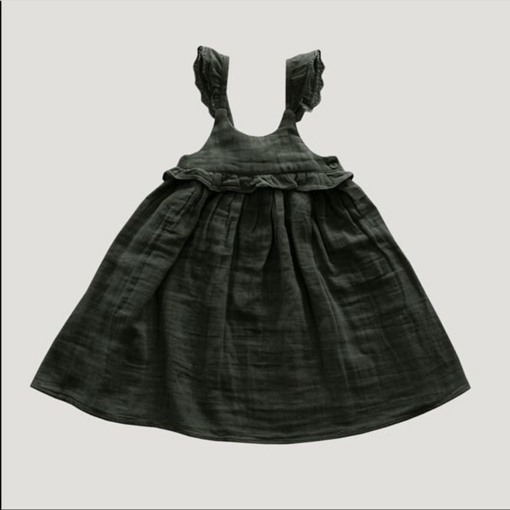Jamie Kay Organic Cotton Lola Dress in Juniper size 1